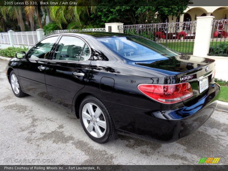 Black Onyx / Ash Gray 2005 Lexus ES 330