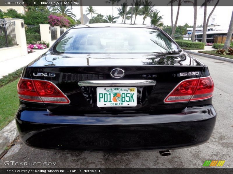 Black Onyx / Ash Gray 2005 Lexus ES 330