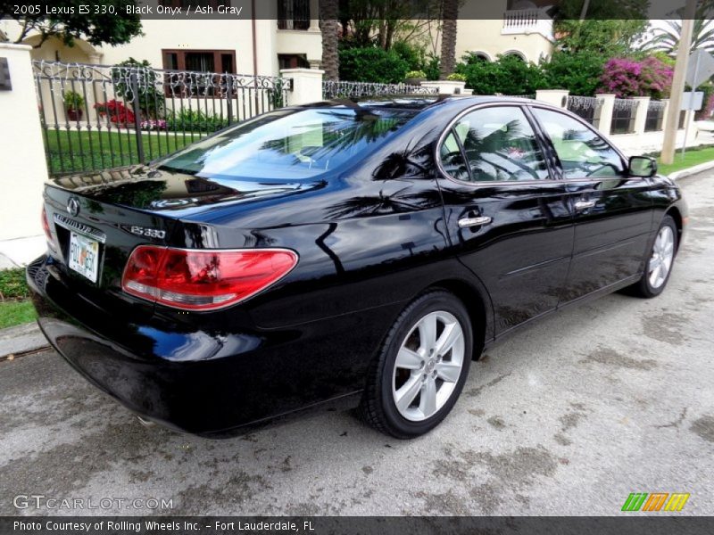 Black Onyx / Ash Gray 2005 Lexus ES 330