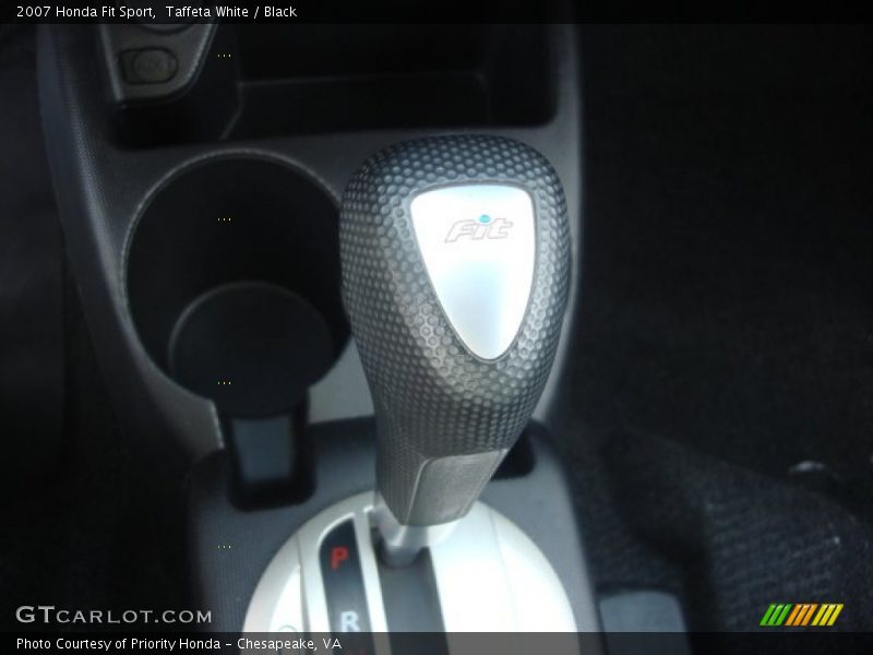 Taffeta White / Black 2007 Honda Fit Sport