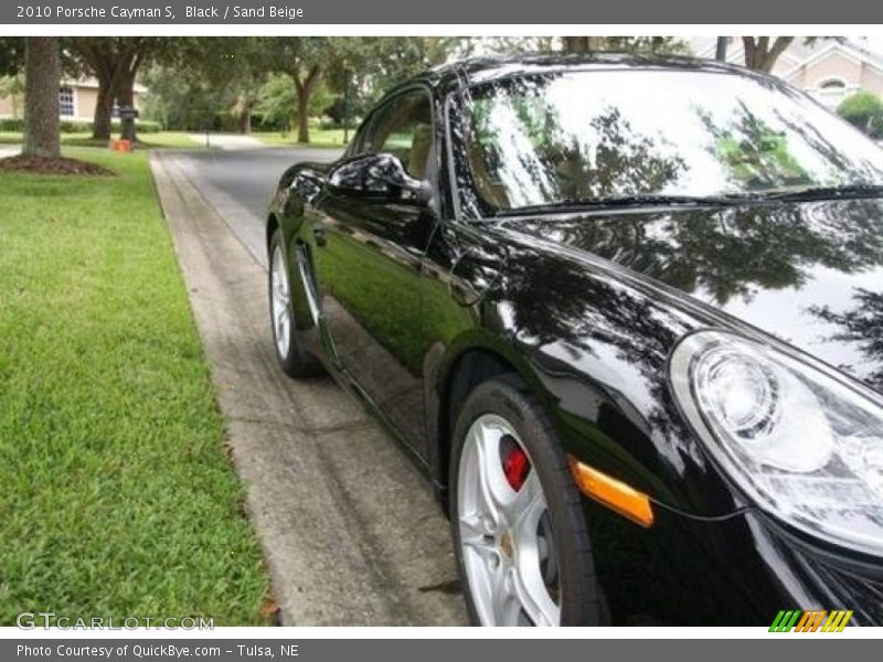 Black / Sand Beige 2010 Porsche Cayman S