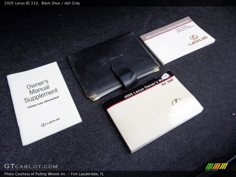 Black Onyx / Ash Gray 2005 Lexus ES 330