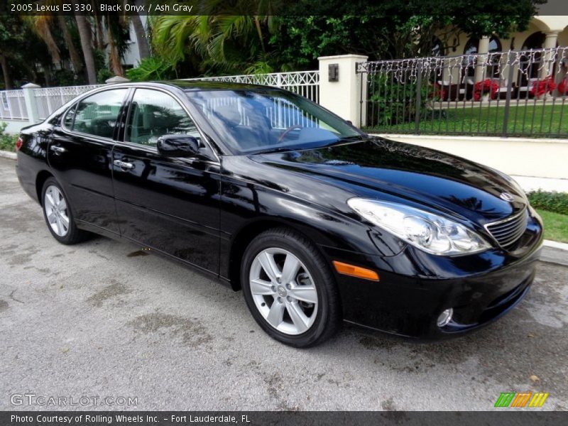 Black Onyx / Ash Gray 2005 Lexus ES 330