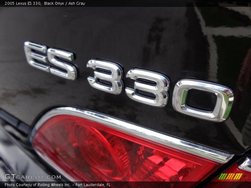 Black Onyx / Ash Gray 2005 Lexus ES 330