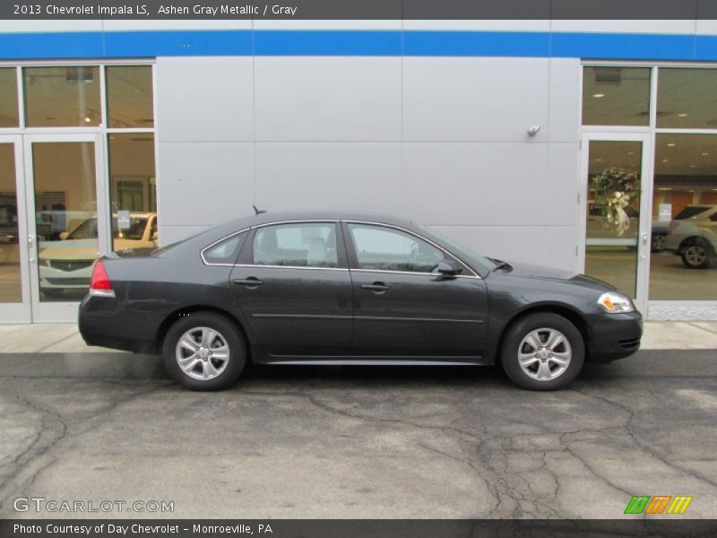 Ashen Gray Metallic / Gray 2013 Chevrolet Impala LS