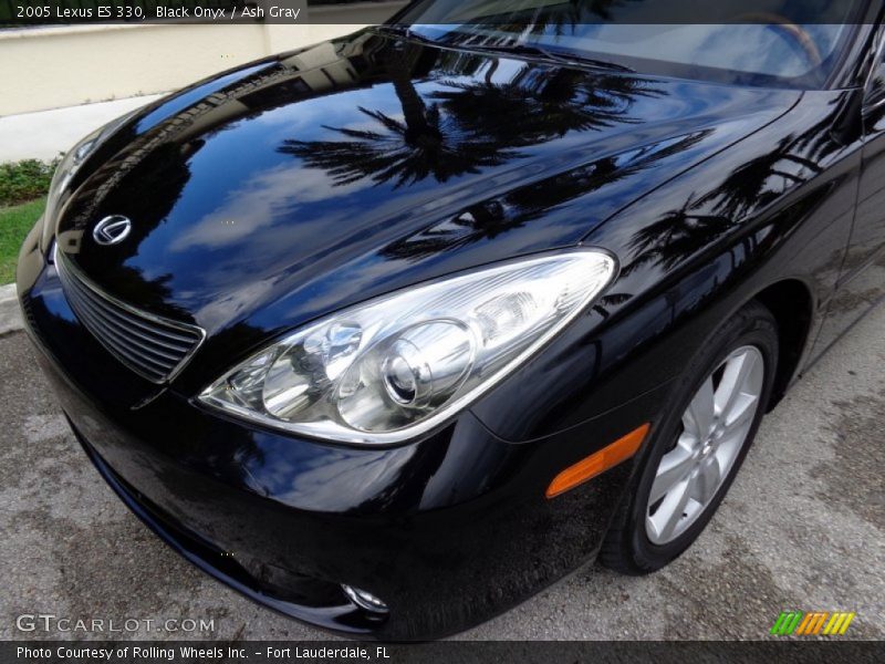 Black Onyx / Ash Gray 2005 Lexus ES 330