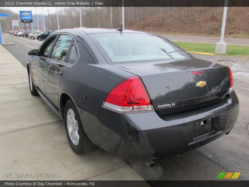 Ashen Gray Metallic / Gray 2013 Chevrolet Impala LS