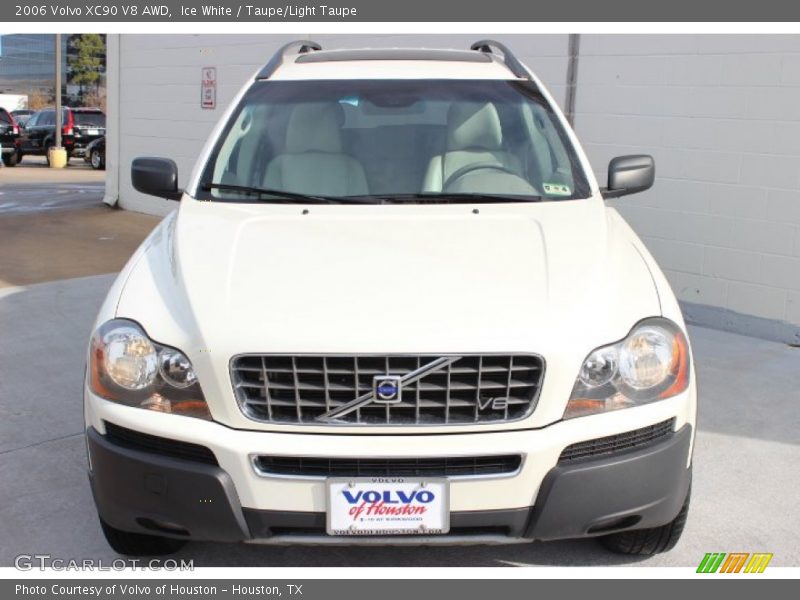 Ice White / Taupe/Light Taupe 2006 Volvo XC90 V8 AWD