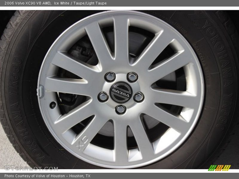 Ice White / Taupe/Light Taupe 2006 Volvo XC90 V8 AWD