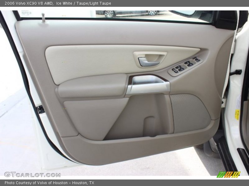 Ice White / Taupe/Light Taupe 2006 Volvo XC90 V8 AWD