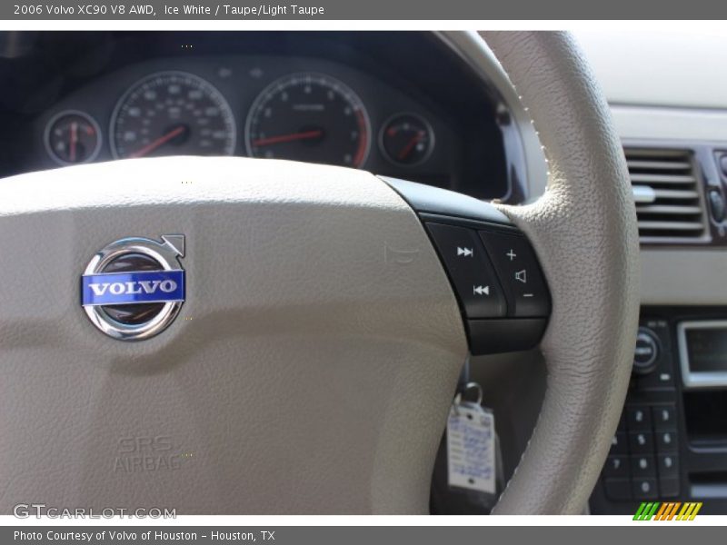 Ice White / Taupe/Light Taupe 2006 Volvo XC90 V8 AWD