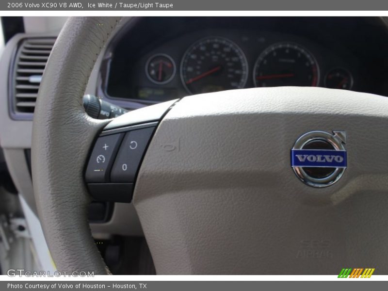 Ice White / Taupe/Light Taupe 2006 Volvo XC90 V8 AWD