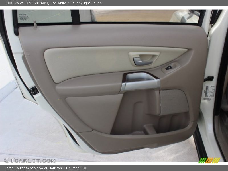 Ice White / Taupe/Light Taupe 2006 Volvo XC90 V8 AWD