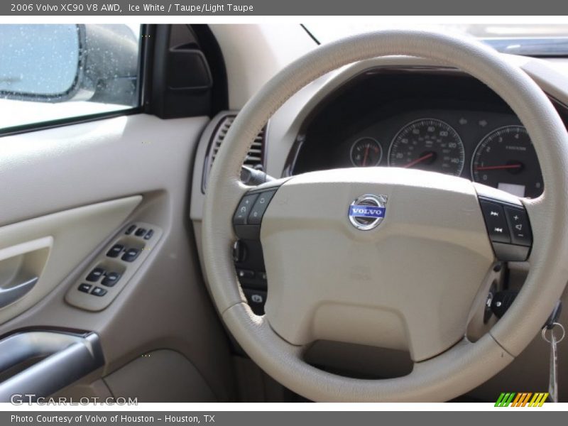 Ice White / Taupe/Light Taupe 2006 Volvo XC90 V8 AWD