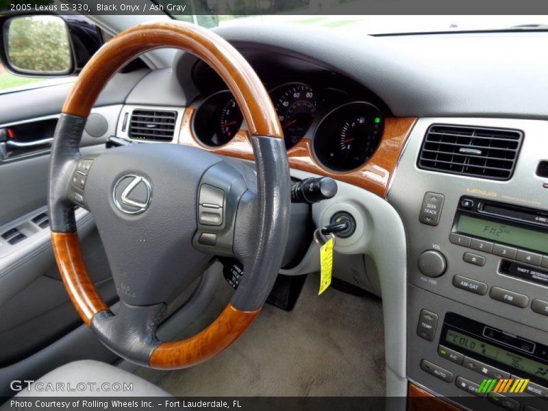 Black Onyx / Ash Gray 2005 Lexus ES 330