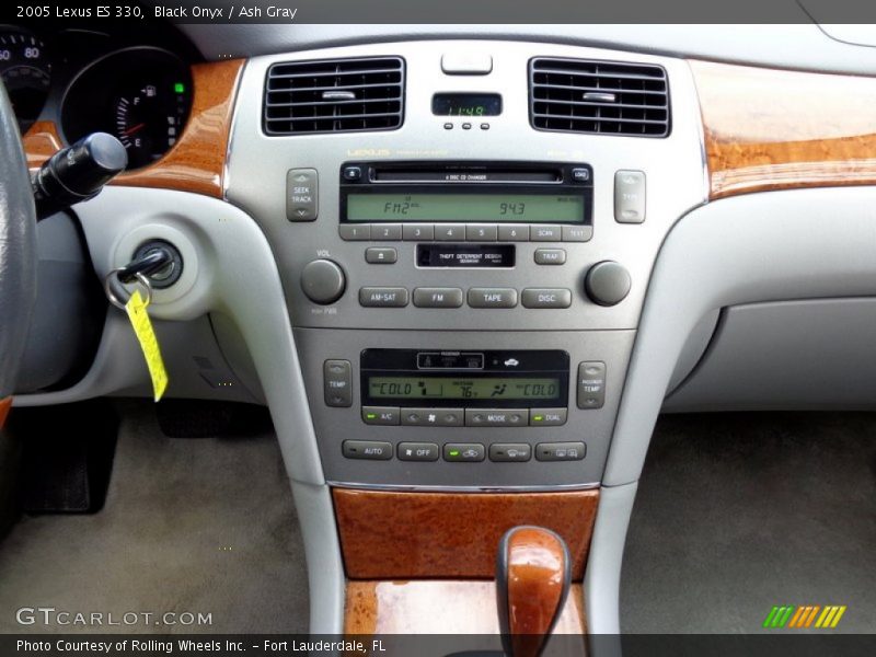 Black Onyx / Ash Gray 2005 Lexus ES 330