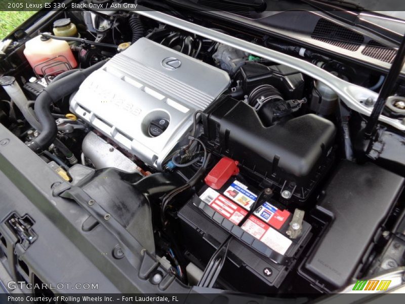 Black Onyx / Ash Gray 2005 Lexus ES 330