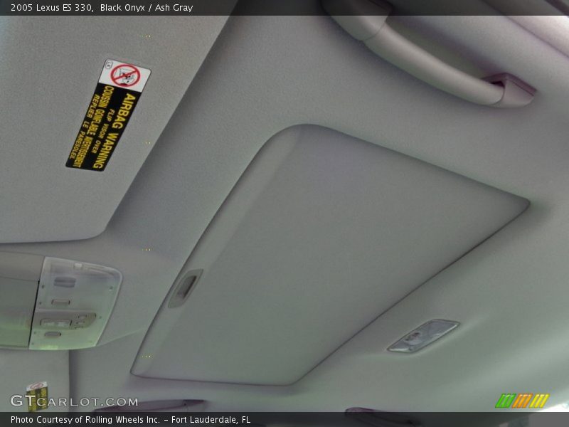 Black Onyx / Ash Gray 2005 Lexus ES 330