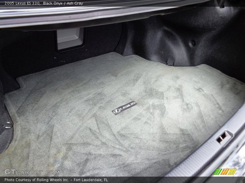 Black Onyx / Ash Gray 2005 Lexus ES 330