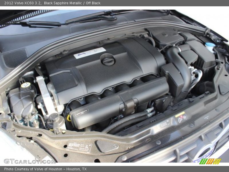 Black Sapphire Metallic / Off Black 2012 Volvo XC60 3.2