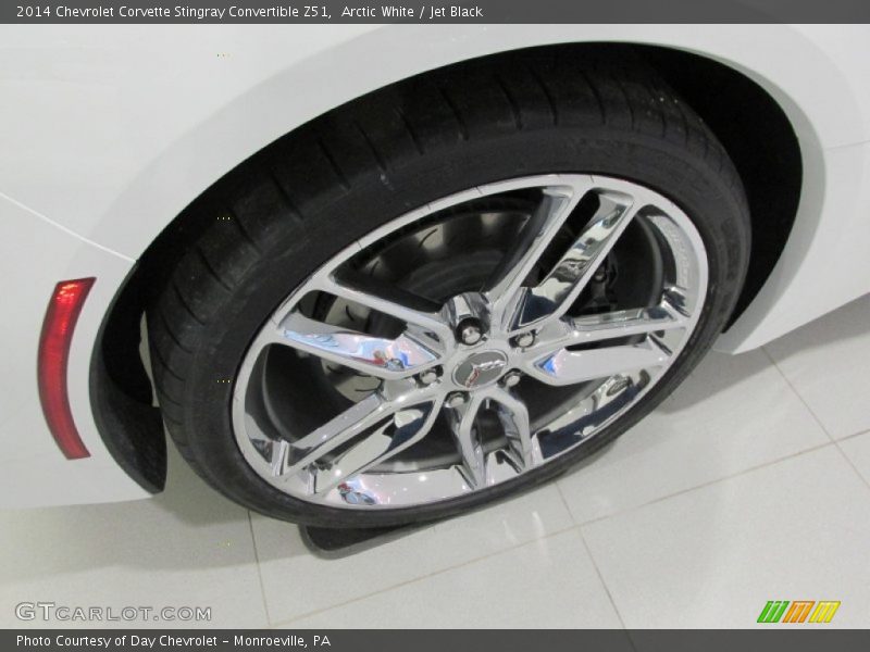 Arctic White / Jet Black 2014 Chevrolet Corvette Stingray Convertible Z51