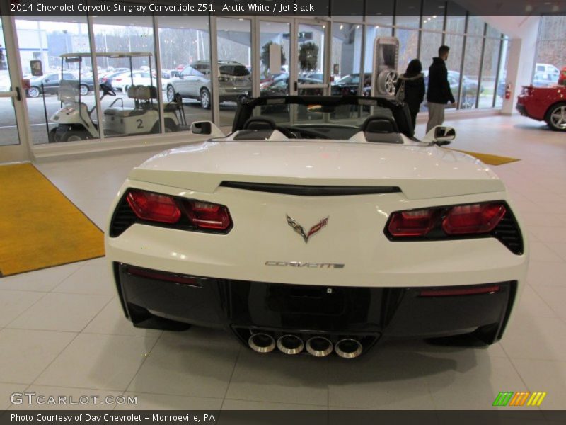 Arctic White / Jet Black 2014 Chevrolet Corvette Stingray Convertible Z51