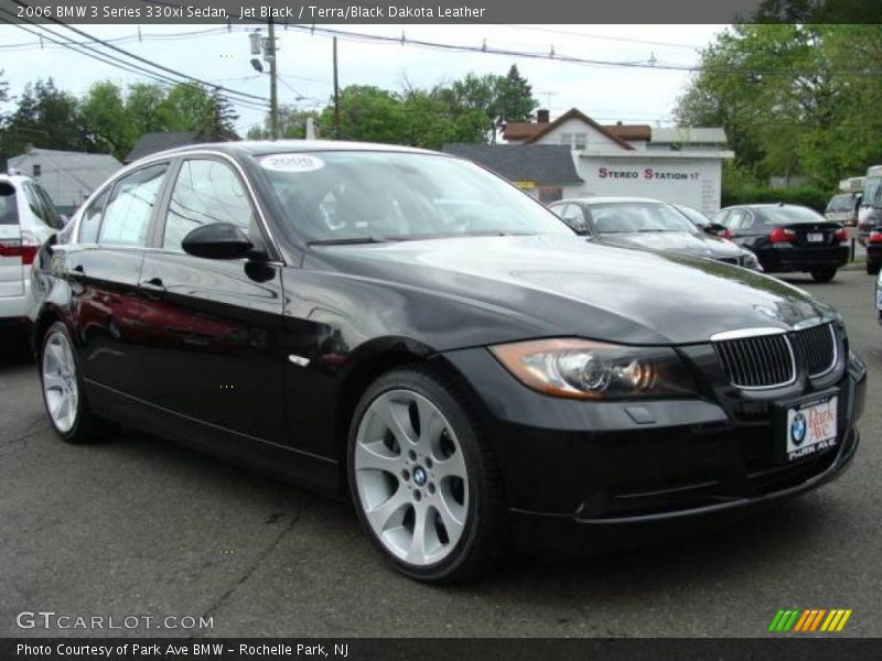 Jet Black / Terra/Black Dakota Leather 2006 BMW 3 Series 330xi Sedan