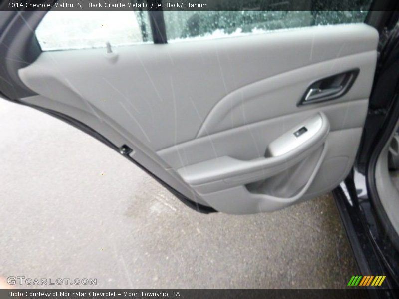 Black Granite Metallic / Jet Black/Titanium 2014 Chevrolet Malibu LS