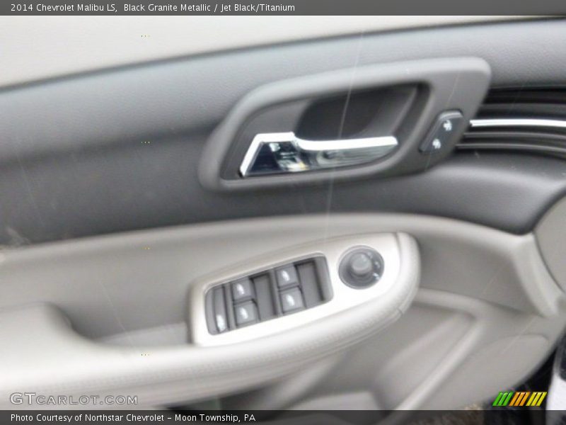 Black Granite Metallic / Jet Black/Titanium 2014 Chevrolet Malibu LS