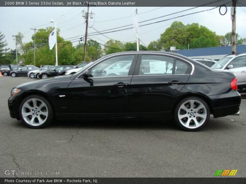 Jet Black / Terra/Black Dakota Leather 2006 BMW 3 Series 330xi Sedan
