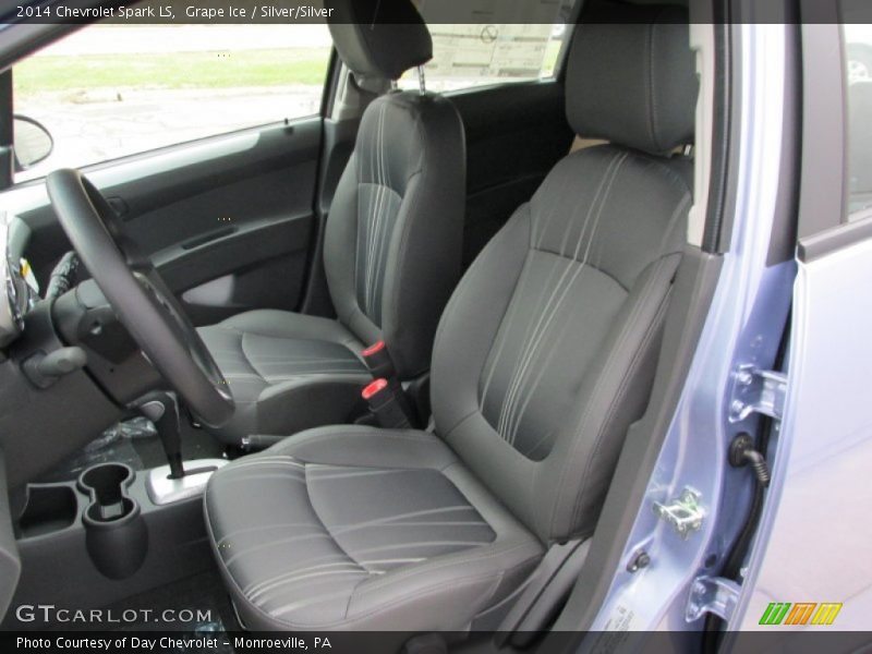 Grape Ice / Silver/Silver 2014 Chevrolet Spark LS