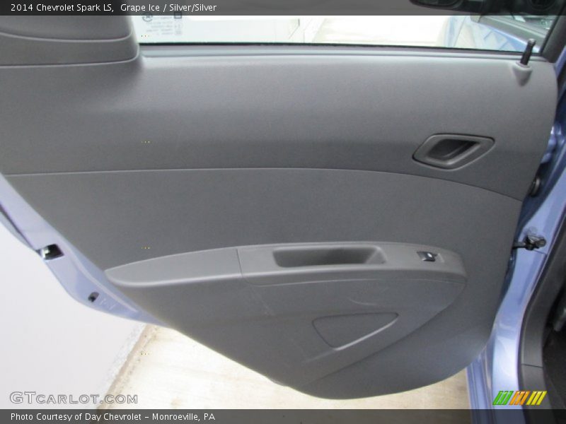 Grape Ice / Silver/Silver 2014 Chevrolet Spark LS
