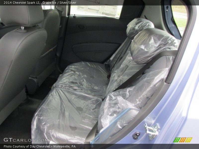 Grape Ice / Silver/Silver 2014 Chevrolet Spark LS