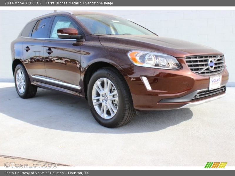 Terra Bronze Metallic / Sandstone Beige 2014 Volvo XC60 3.2