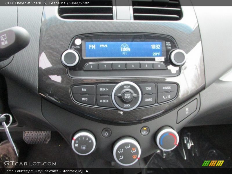 Grape Ice / Silver/Silver 2014 Chevrolet Spark LS