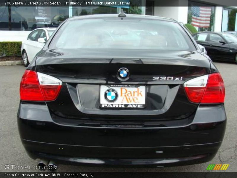 Jet Black / Terra/Black Dakota Leather 2006 BMW 3 Series 330xi Sedan