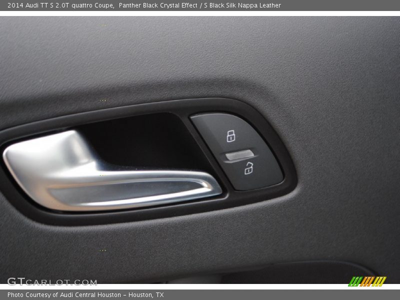 Panther Black Crystal Effect / S Black Silk Nappa Leather 2014 Audi TT S 2.0T quattro Coupe