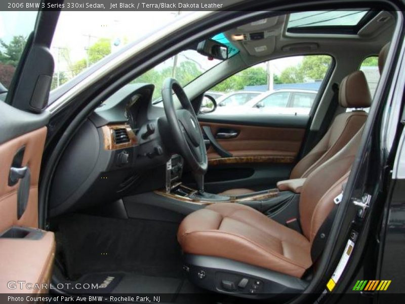 Jet Black / Terra/Black Dakota Leather 2006 BMW 3 Series 330xi Sedan