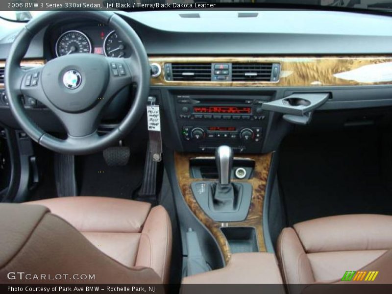 Jet Black / Terra/Black Dakota Leather 2006 BMW 3 Series 330xi Sedan
