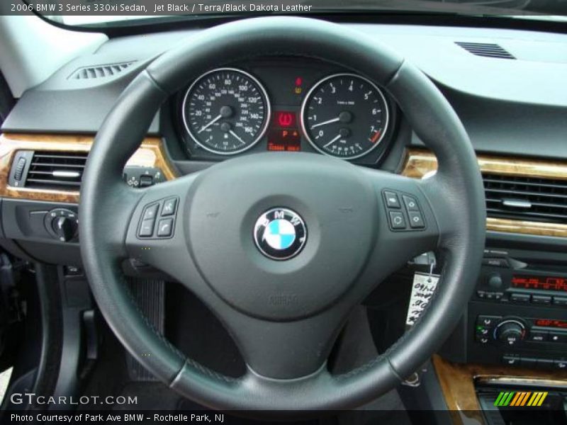 Jet Black / Terra/Black Dakota Leather 2006 BMW 3 Series 330xi Sedan