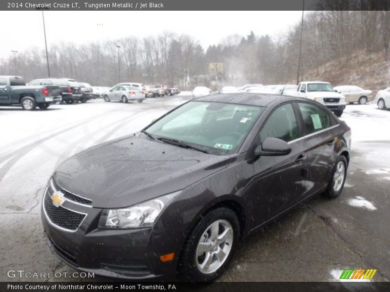 Tungsten Metallic / Jet Black 2014 Chevrolet Cruze LT