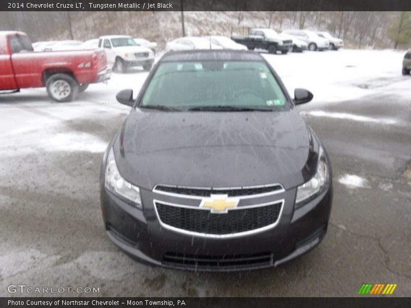 Tungsten Metallic / Jet Black 2014 Chevrolet Cruze LT