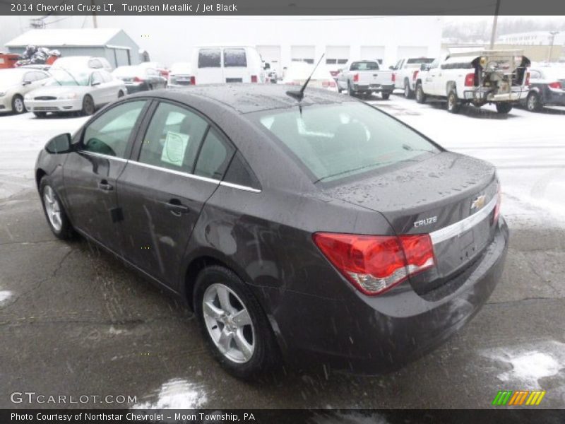 Tungsten Metallic / Jet Black 2014 Chevrolet Cruze LT