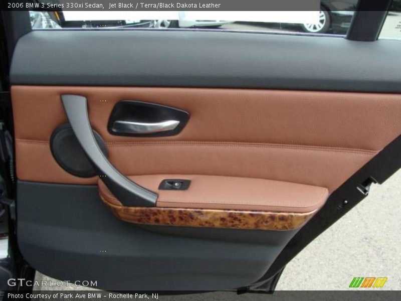 Jet Black / Terra/Black Dakota Leather 2006 BMW 3 Series 330xi Sedan