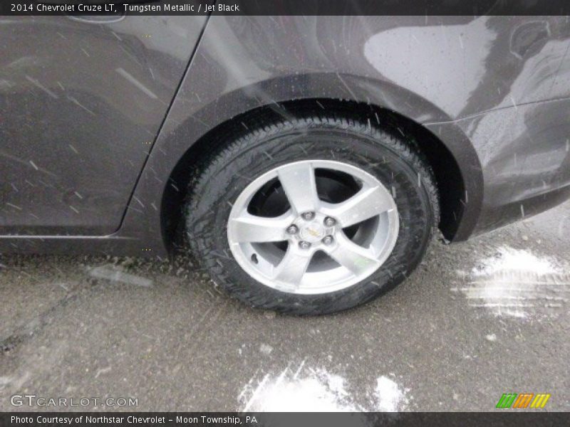 Tungsten Metallic / Jet Black 2014 Chevrolet Cruze LT