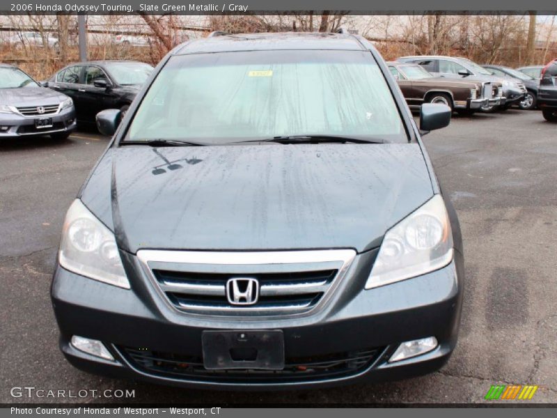 Slate Green Metallic / Gray 2006 Honda Odyssey Touring