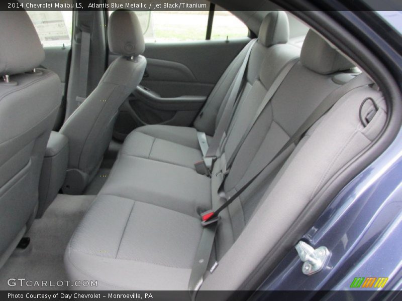 Atlantis Blue Metallic / Jet Black/Titanium 2014 Chevrolet Malibu LS