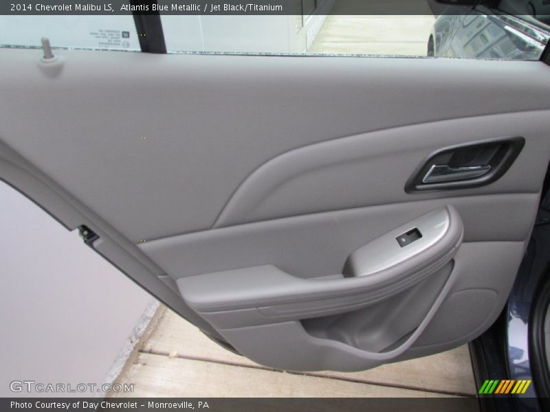 Atlantis Blue Metallic / Jet Black/Titanium 2014 Chevrolet Malibu LS