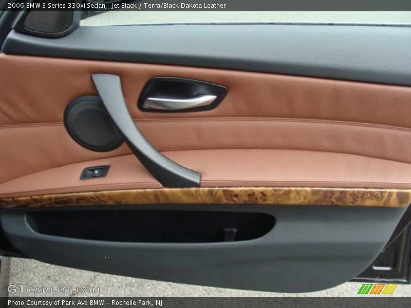 Jet Black / Terra/Black Dakota Leather 2006 BMW 3 Series 330xi Sedan