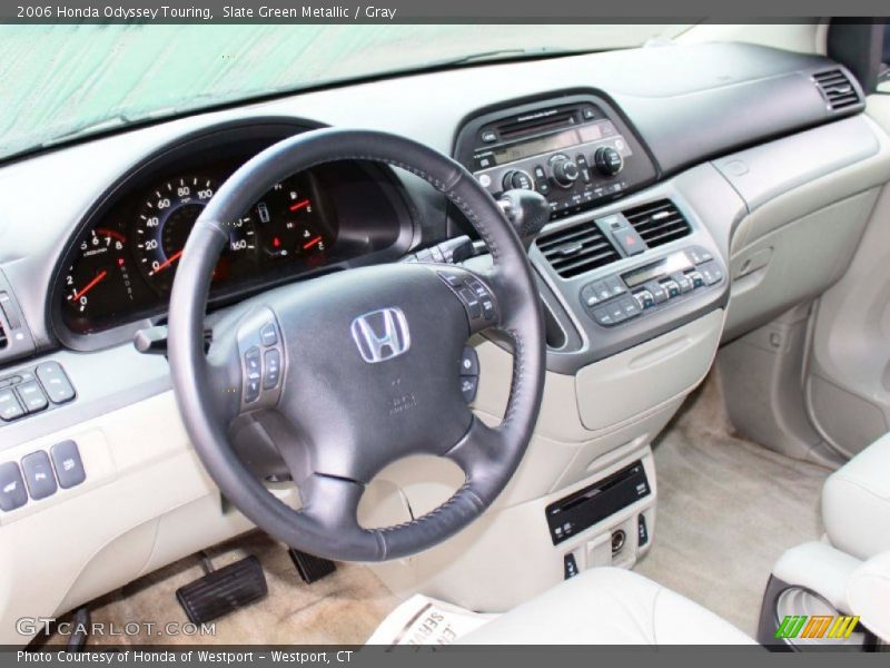 Slate Green Metallic / Gray 2006 Honda Odyssey Touring
